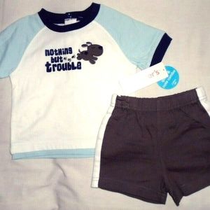Carter's Quick & Quite Combo boy 2 piece set